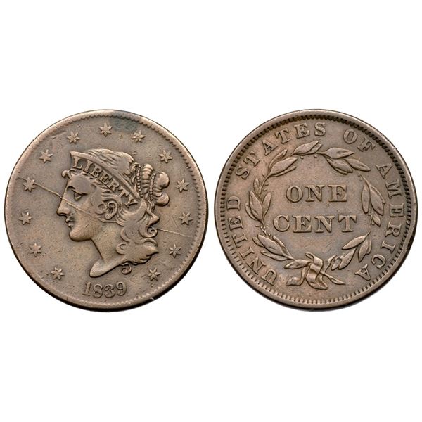 1839 N-12 R4+ Booby Head F15