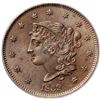 Image 2 : 1839 N-13 R2 Booby Head, PCGS graded MS64 Brown