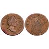 Image 1 : 1760 Nelson-3 VOOE POPULI  Hibernia-Voce Populi Halfpenny VF20