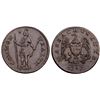 Image 1 : 1787 Ryder 5-A R-3 Massachusetts Half Cent EF40