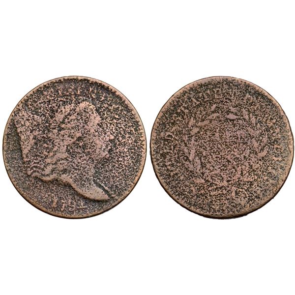 1794 C-2b R-5+ Large Edge Letters AG3