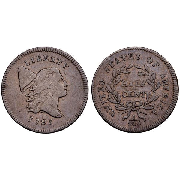 1795 C-1 R-2 Lettered Edge VF20