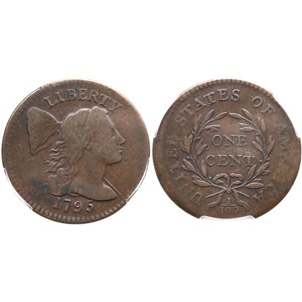 1795 S-78 R-1 Plain Edge PCGS F12
