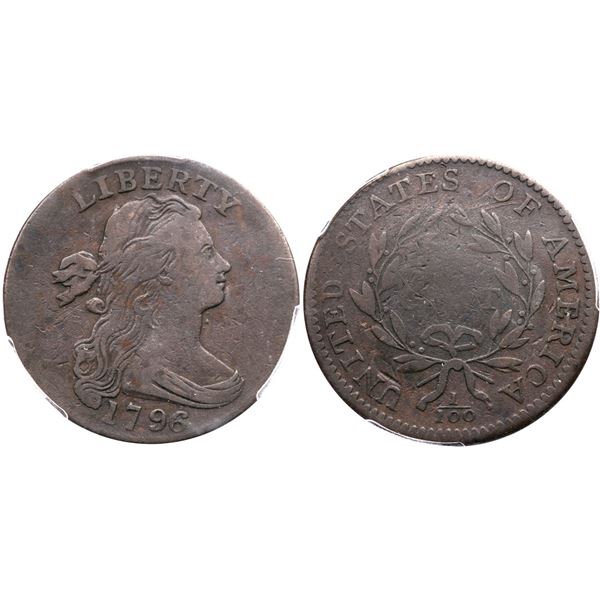 1796 S-112 R-4+ PCGS F12