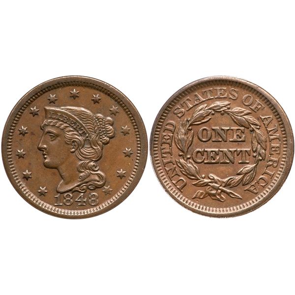 1848 N-16 R-2 ANACS AU58