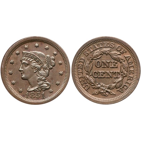 1851/81 N-3 R-1 ANACS AU53