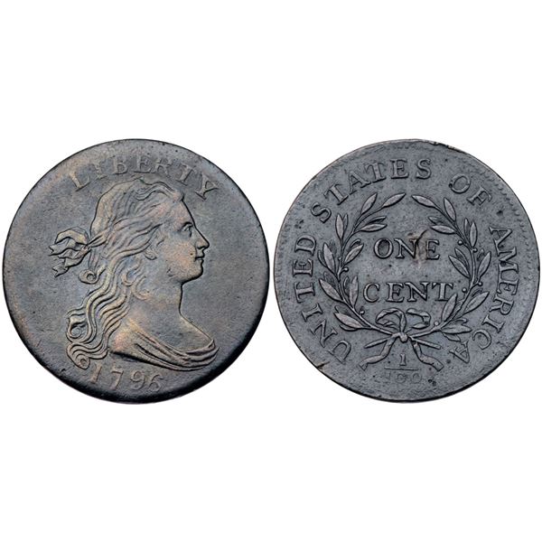 1796 S-92 R-3 Draped Bust F15+