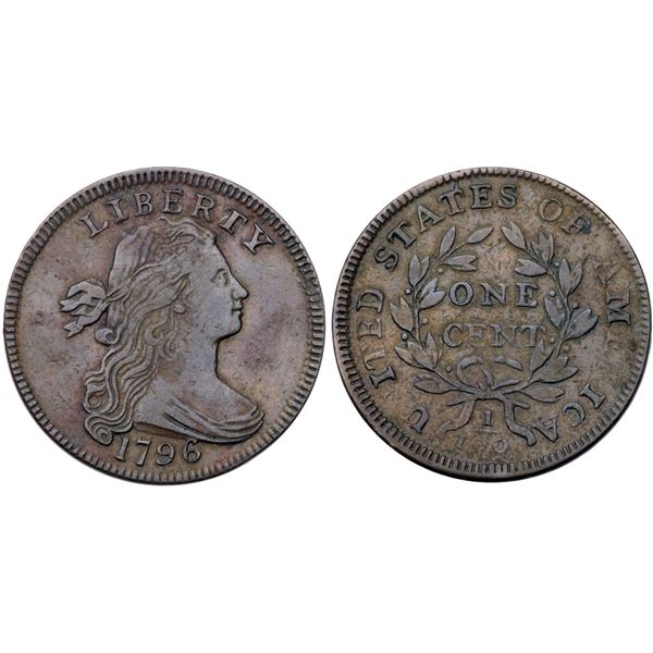 1796 S-114 R-5- Draped Bust F15