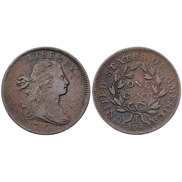 1797 S-132 R5+ Stemless Wreath VG8+