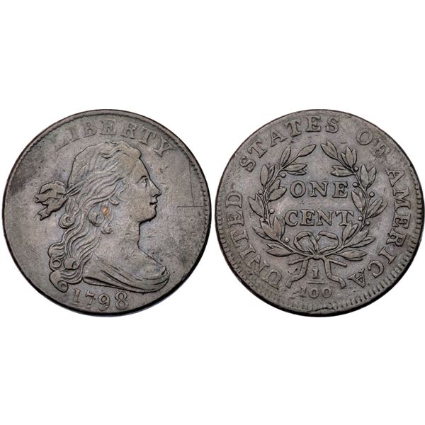 1798 S-165 R4 Large 8, Style II Hair F15