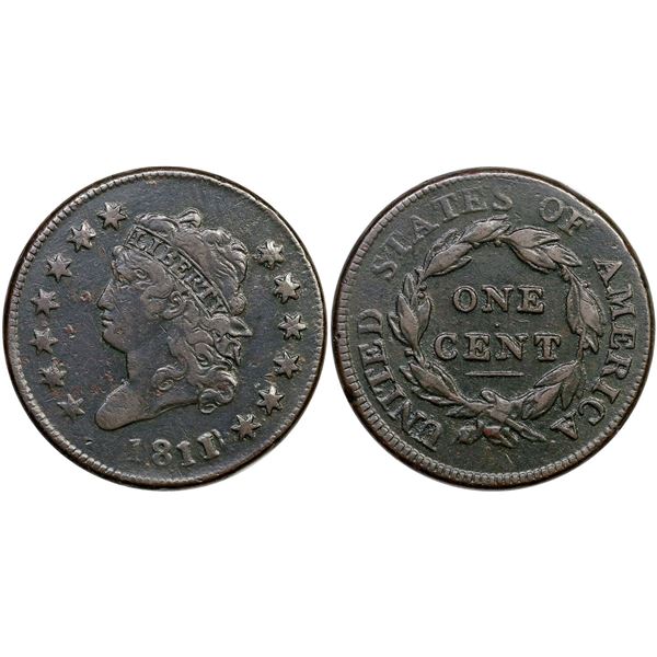 1811/10 S-286 R3 Overdate 11 over 10 F12