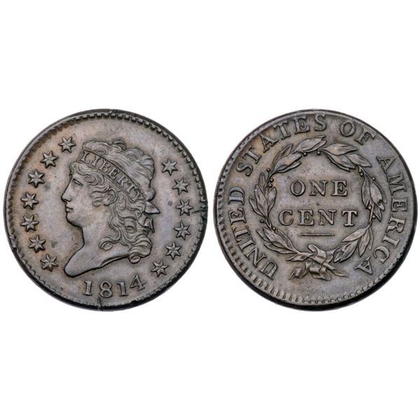 1814 S-295 R1 Plain 4 VF35