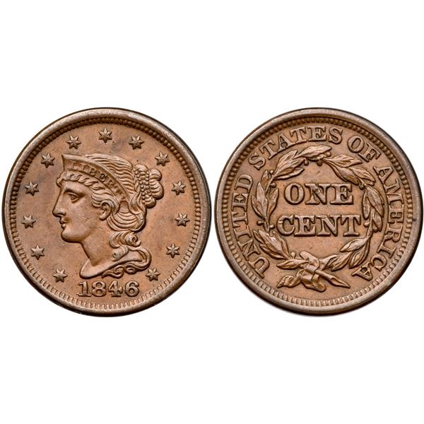 1846 N-4 R-1 AU50+