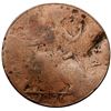 Image 3 : 1776 Vlack 6-76A R-4 Large Date Machin's Mills Halfpenny AG3