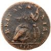 Image 3 : 1778 Vlack 13-78B R-5 Machin's Mills Halfpenny F12
