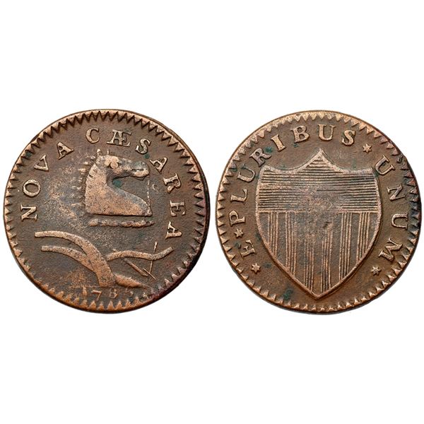 1786 Maris 18-M R-1 Bridle Variety New Jersey VF25+