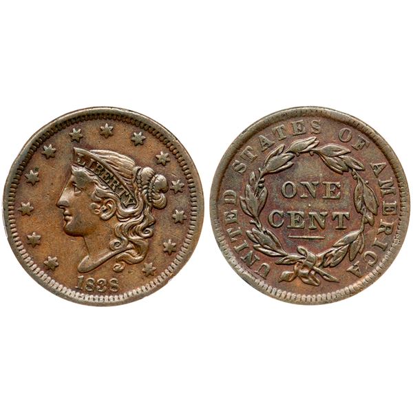 1838 N-11 R-2 ANACS VF35