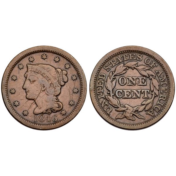 1846 N-26 R-5+ Tall Date G6