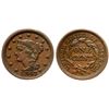 Image 1 : 1847 N-2 R-2+ Large 7 over Small 7 ANACS EF40 Details (Scratched)