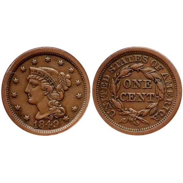 1849 N-7 R-3 ANACS VF30