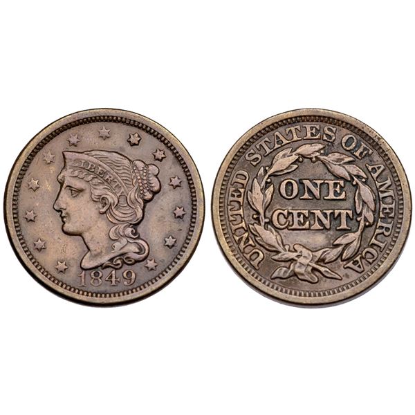 1849 N-9 R-4+ VF25