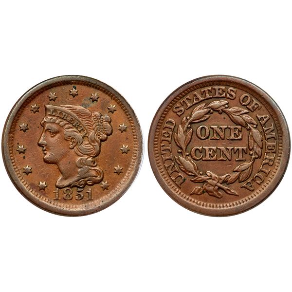 1851 N-4 R-1 ANACS VF35