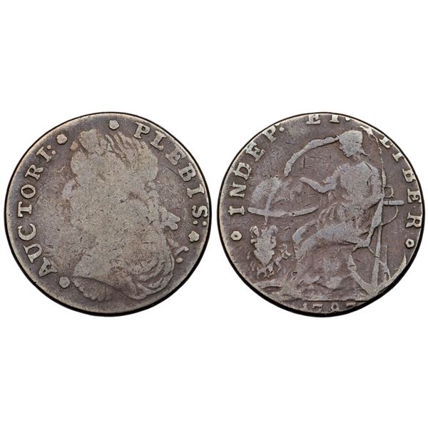 1787 Breen-1147 R-3 Auctori Plebis Token VF20