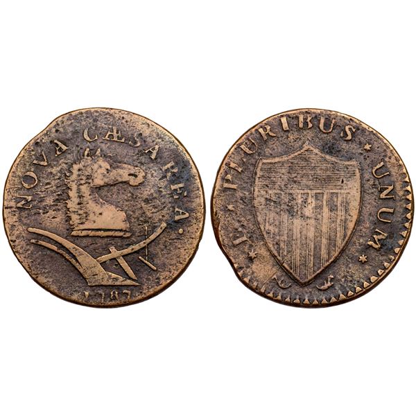 1787 Maris 53-J R-3 New Jersey VG10