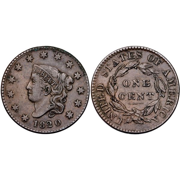 1820 N-7 R-3 Small Date VG10