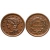 Image 1 : 1856 N-2 R-1 Slanted 5 ANACS AU50