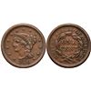 Image 1 : 1856 Braided Hair Cent F15