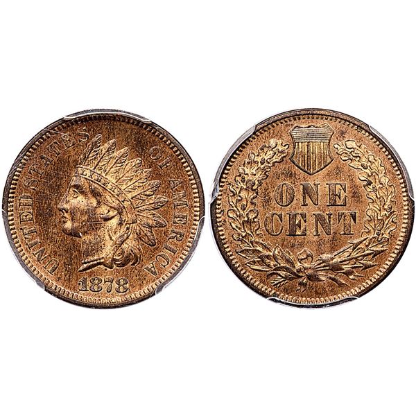 1878 Indian Cent PCGS PR64RB