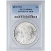 Image 4 : 1878 7 TF Reverse of 1878 Morgan Silver Dollar PCGS MS64