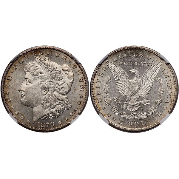 1878-CC Morgan Silver Dollar NGC MS61