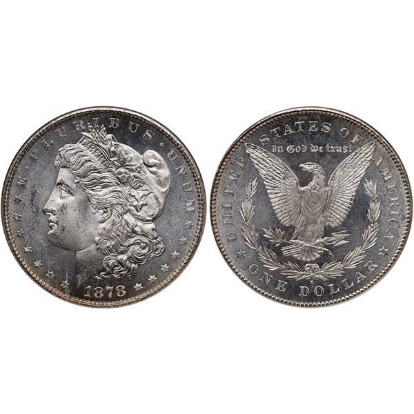 1878-S Morgan Silver Dollar NGC MS65