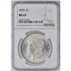 Image 4 : 1879 Morgan Silver Dollar NGC MS65