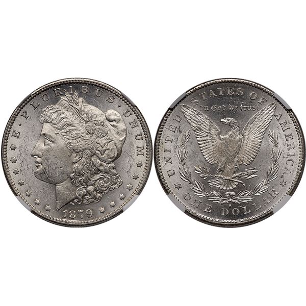 1879-S TOP-100 Reverse of 1878 Morgan Silver Dollar NGC MS61