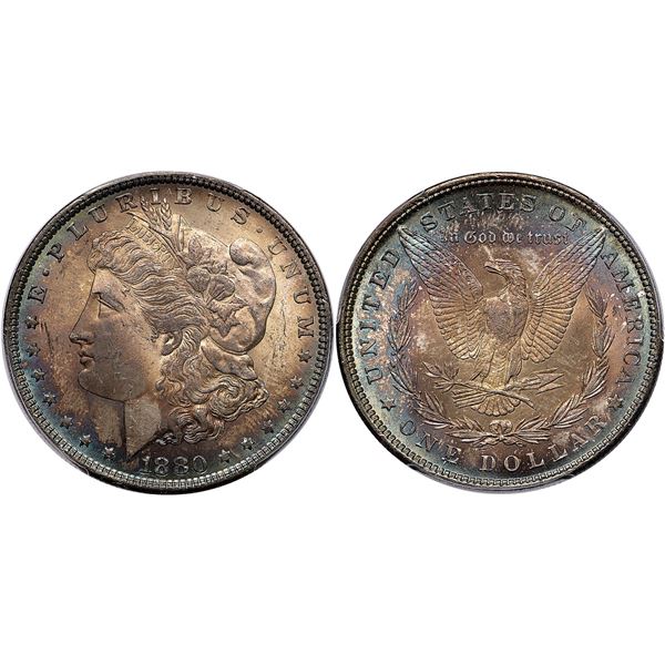 1880 Morgan Silver Dollar PCGS MS64+