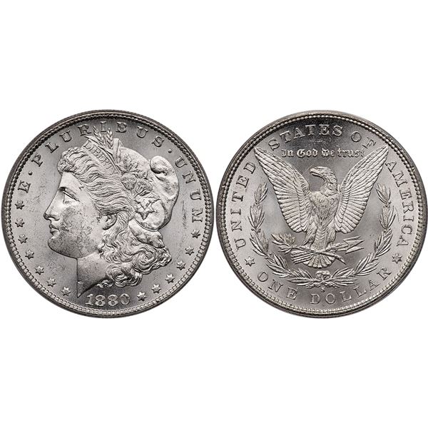 1880-S VAM-11 HOT-50 Morgan Silver Dollar ANACS MS63