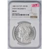 Image 4 : 1882 O/S VAM-4 TOP-100 Recessed S Morgan Silver Dollar NGC MS61