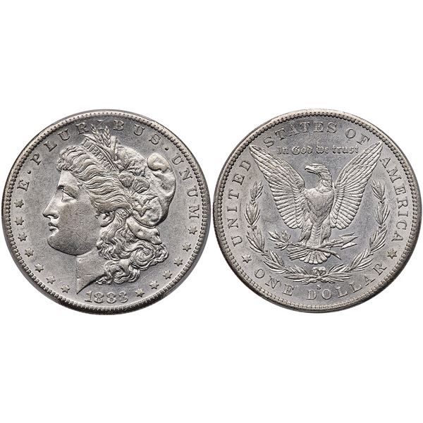 1883-S Morgan Silver Dollar PCGS AU55