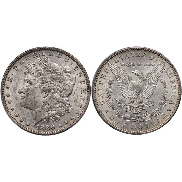 1886-O Morgan Silver Dollar PCGS MS61