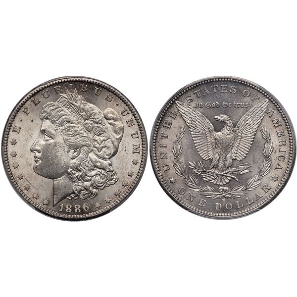 1886-S VAM 2 S/S TOP-100 Morgan Silver Dollar PCGS MS62