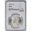 Image 4 : 1887-O Morgan Silver Dollar NGC MS 62