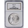 Image 4 : 1889 Morgan Silver Dollar NGC MS65