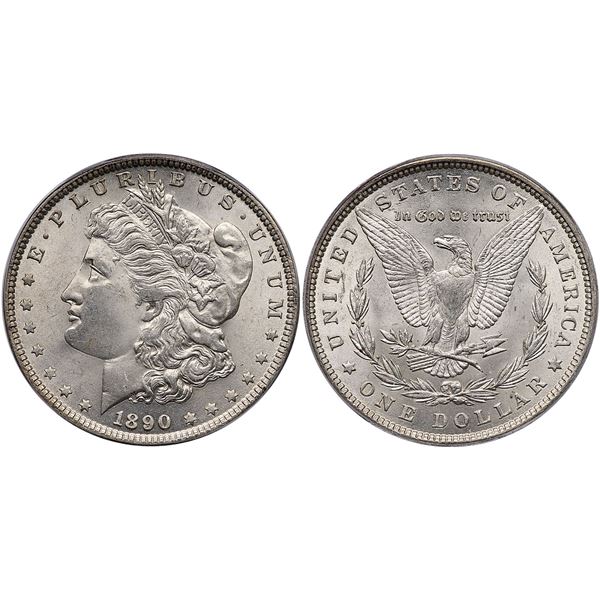 1890 Morgan Silver Dollar ICG MS65