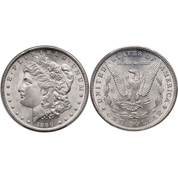 1890-CC Morgan Silver Dollar PCGS MS62