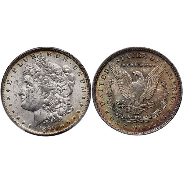 1890-O Morgan Silver Dollar PCGS MS62