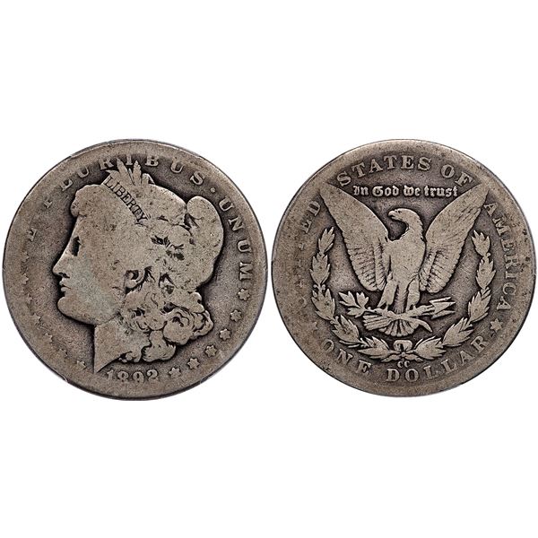 1892-CC Morgan Silver Dollar PCGS AG3