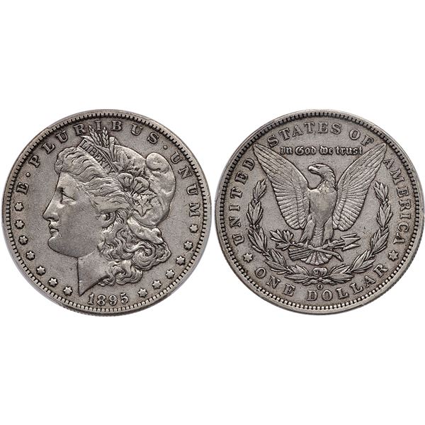 1895-O Morgan Silver Dollar PCGS XF40
